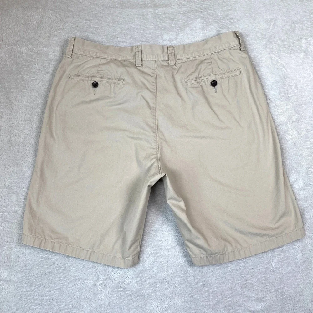 J. Crew Club Tan Chino Shorts Mens 34 Cotton Preppy Ivy League Summer Coastal